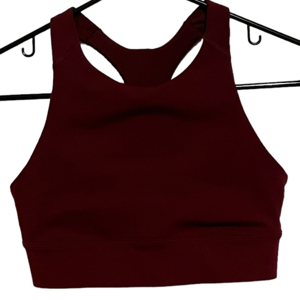 Old Navy XS Burgundy Sports Bra